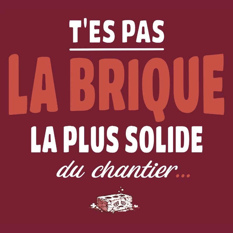 T’es pas la brique la plus solide du chantier