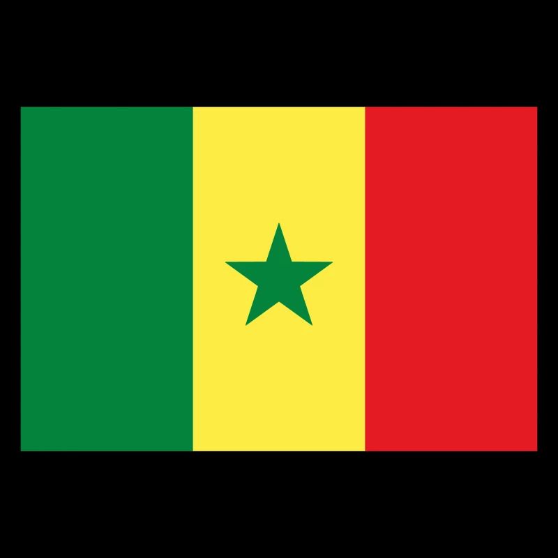 Drapeau Sénégal / Flagge von Senegal