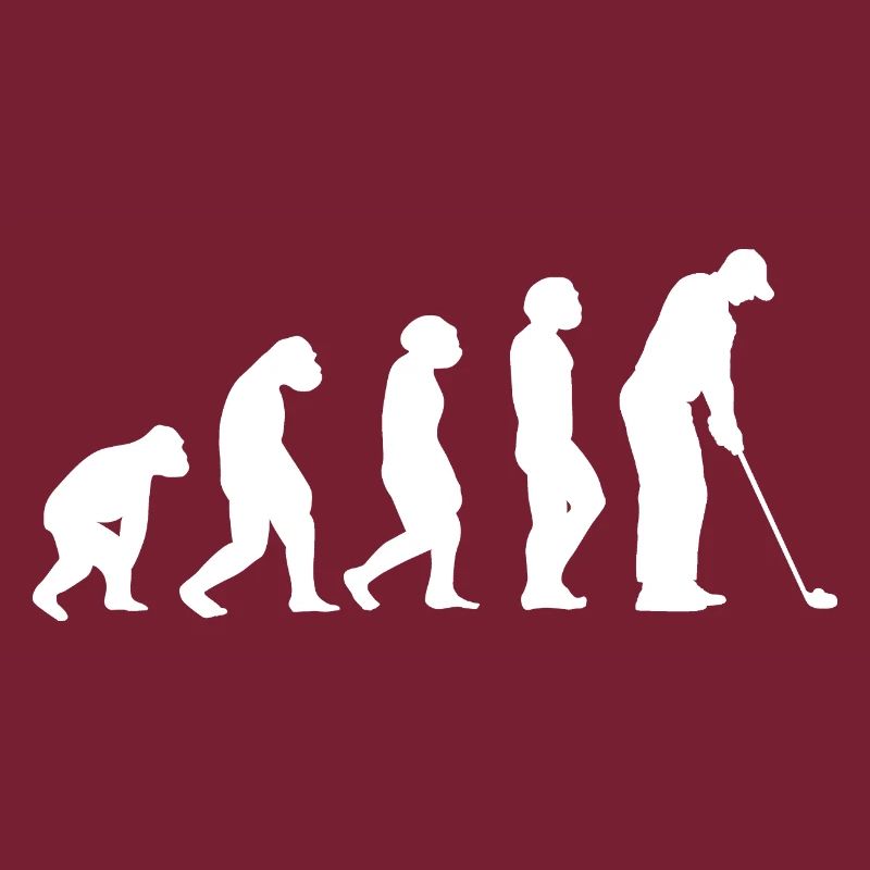 Golfspieler Evolution Golf