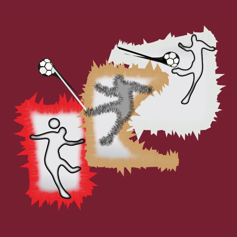Dynamischer Ballspieler
