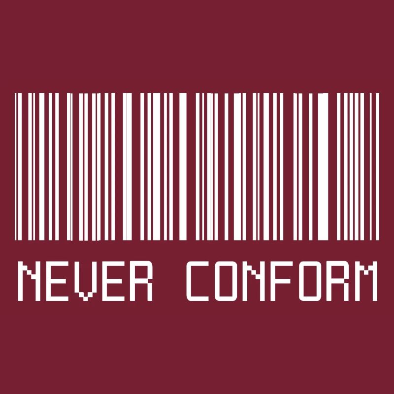 Never Conform Barcode