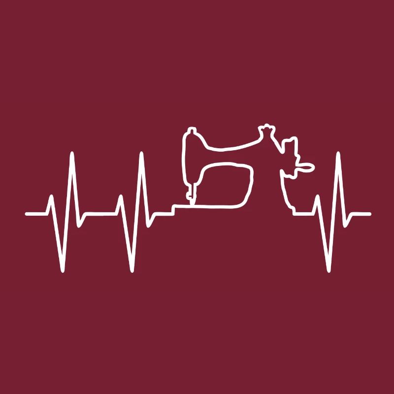 Sewing sewing machine DIY needle thread yarn heartbeat