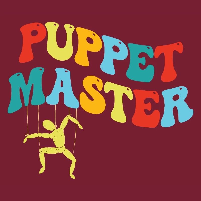 Puppet Master: Colorful Swing Silhouette