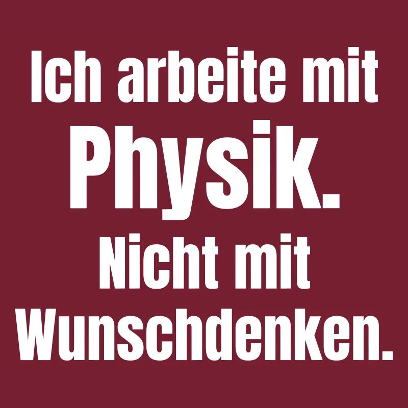 Physics instead of wishful thinking