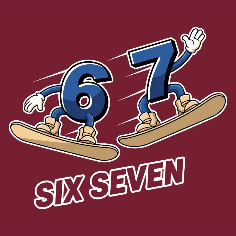6 7 Six Seven Snowboard Meme