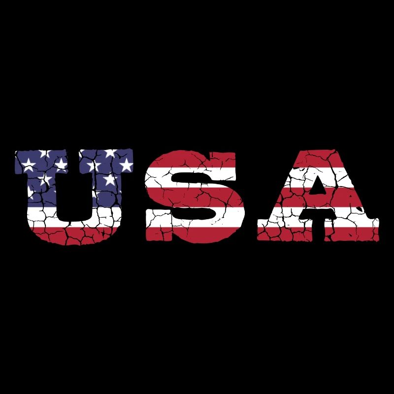 Les États-Unis aux couleurs du drapeau américain drapeau