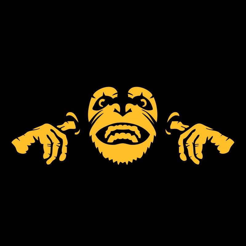 singe monkey chimpanze oreille doigt