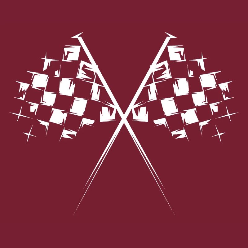 race drapeau de course drapeau de départ symbole d’arrivée Équipe