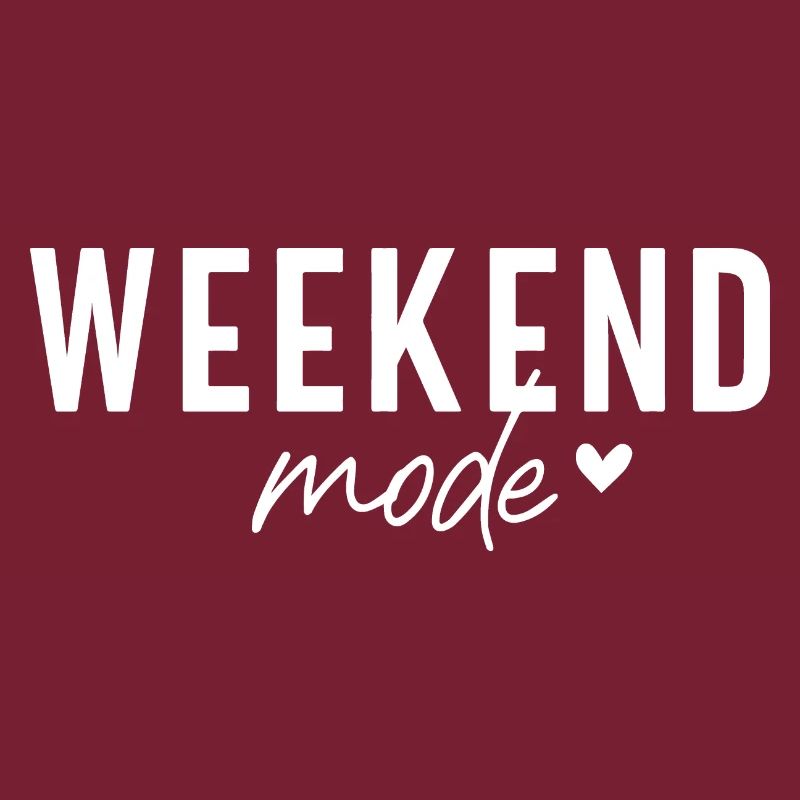 Wochenend-Modus-Stimmung