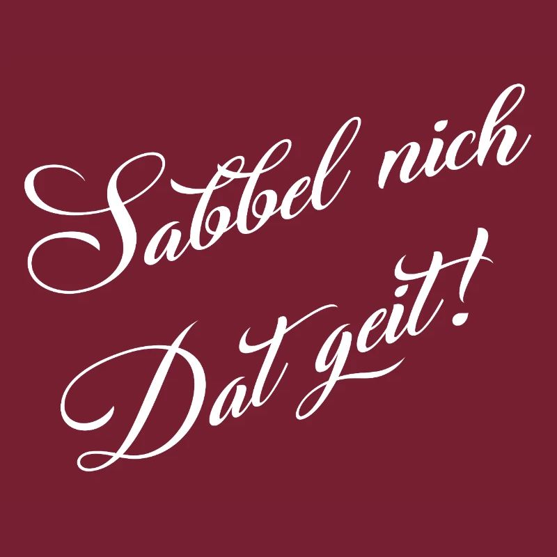 Ne bave pas, conception de dialecte amusante