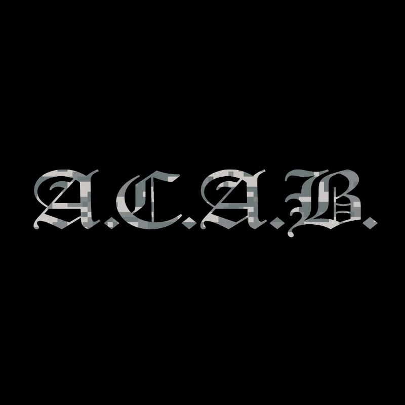 ACAB digital camouflage