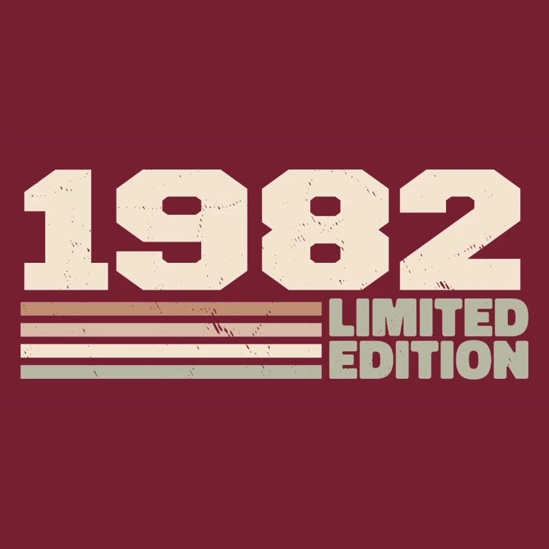 1982 Geburtstagsgeschenk 1982 limitierte Auflage 1982