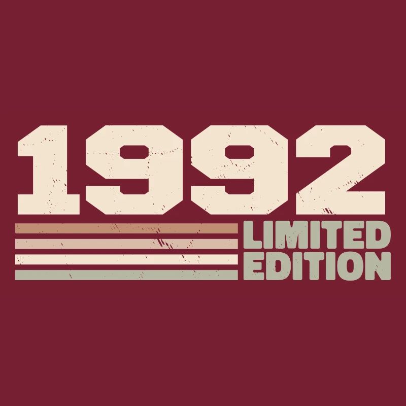 1992 Geburtstagsgeschenk 1992 limitierte Auflage 1992