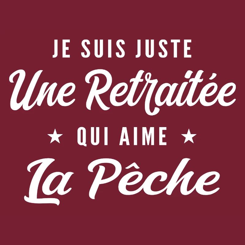 Retraitée passionnée de pêche