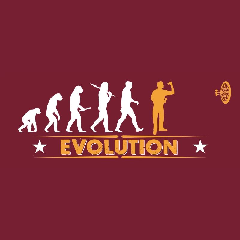 Dart - Evolution - orange/weiss