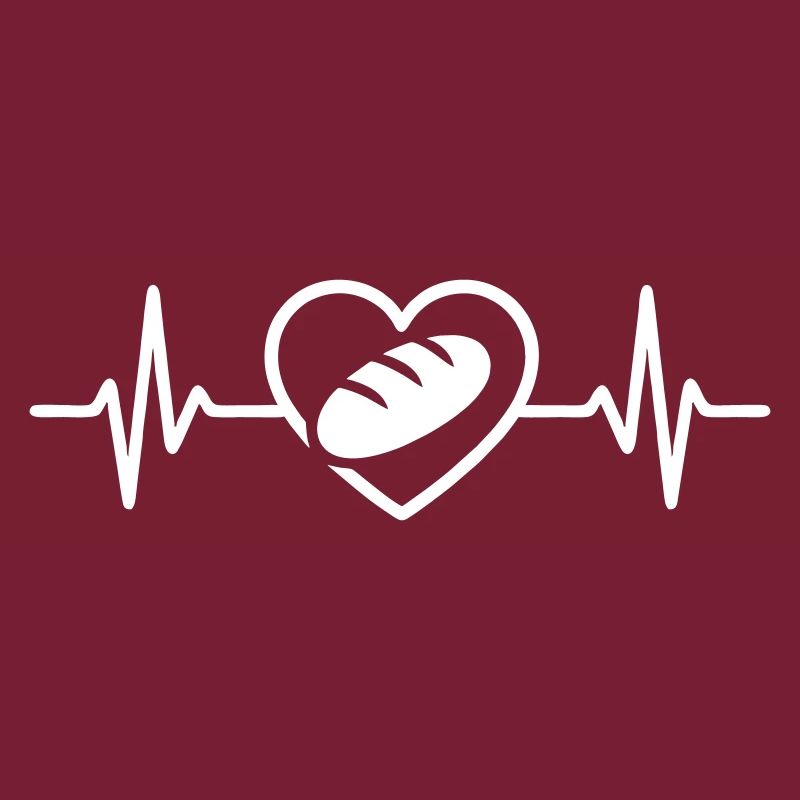 Baker Bread Heart Profession Passion