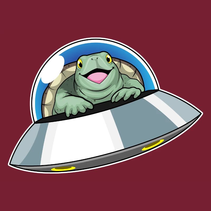 Turtle Spaceship Space