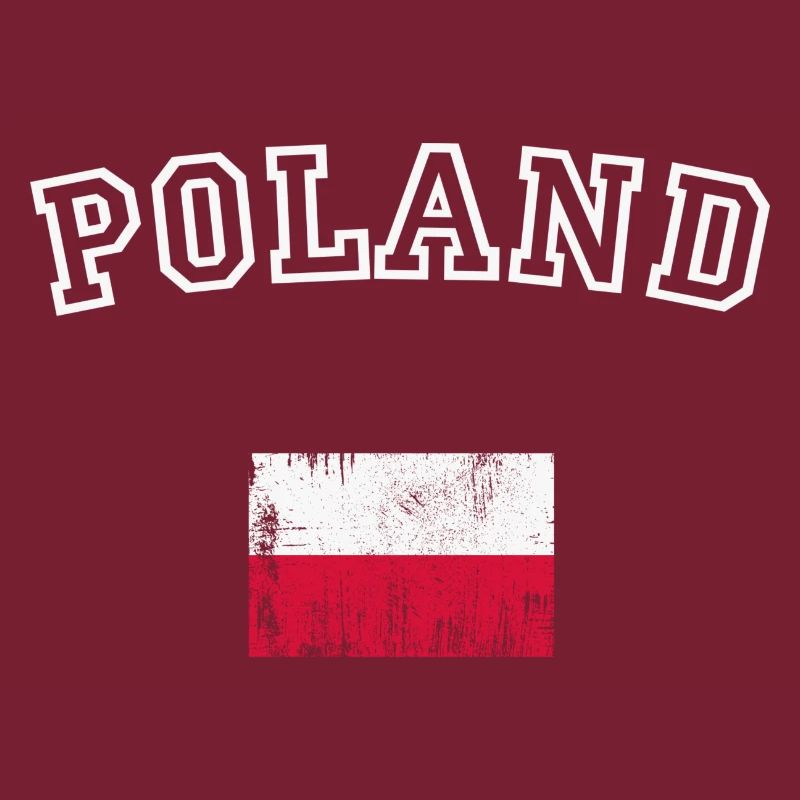 Polen Bogen Flagge Design