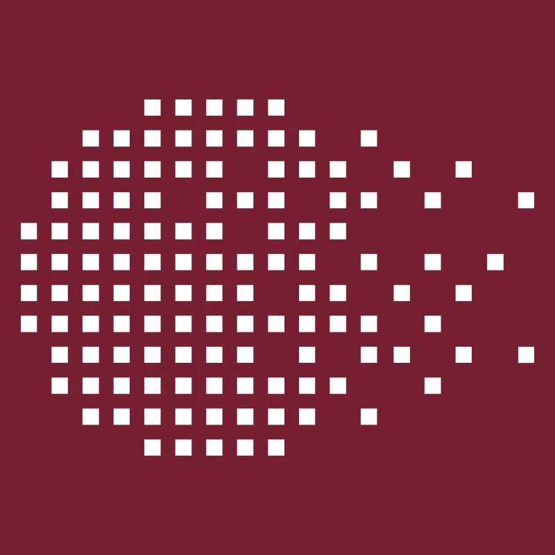 Pixel Mosaic Grid