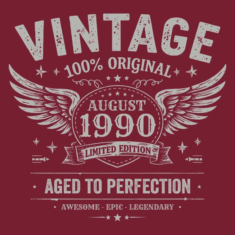 Born in August 1990, built August 1990 - August 1990