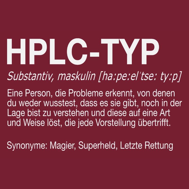 High Performance Liquid Chromatography HPLC Typ