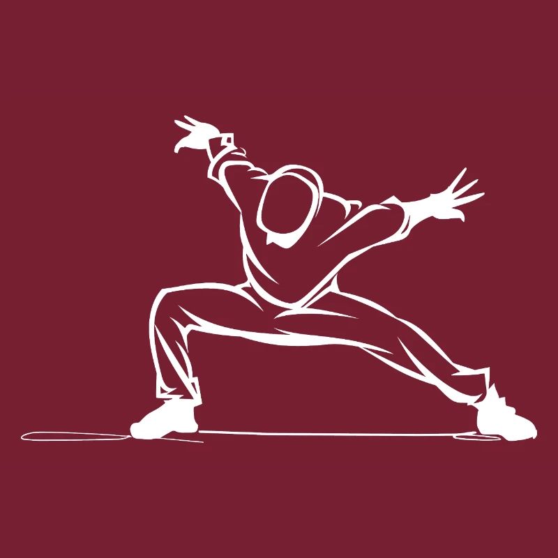 Dessin de breakdancer