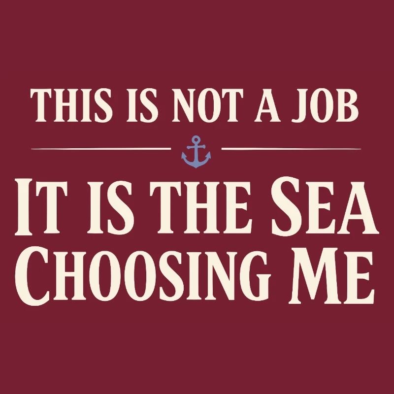 Seemannschaftsgeschenk Für Deckhand Ocean Work