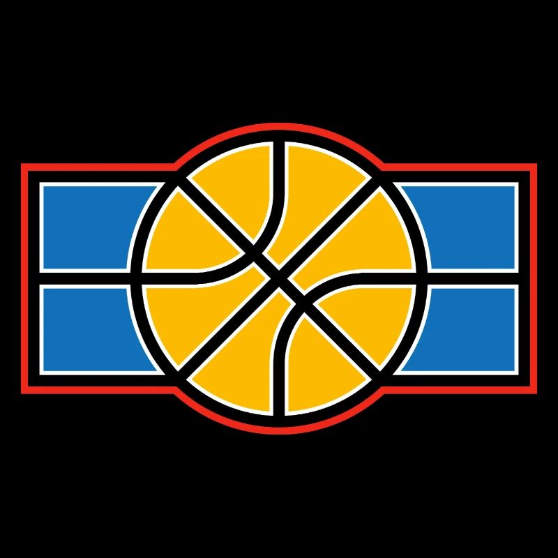 Basketball-Retro-Emblem