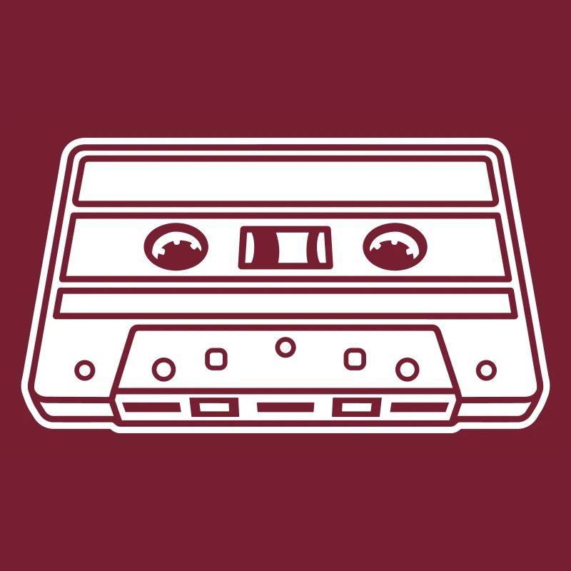 Perspective de la cassette – Conception de mixtape rétro