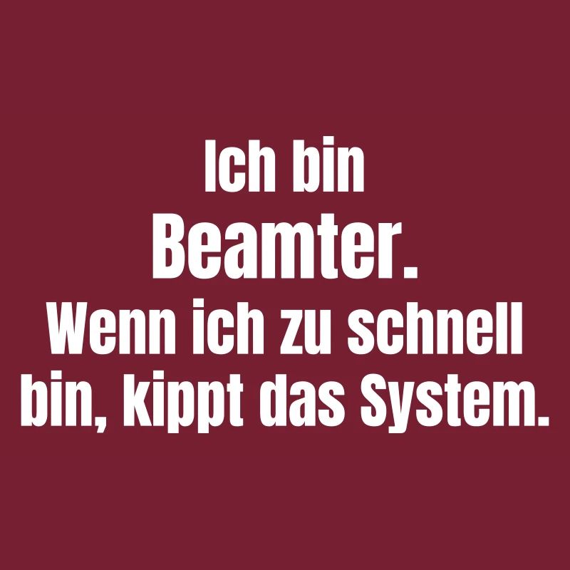 Civil servant vs system too fast