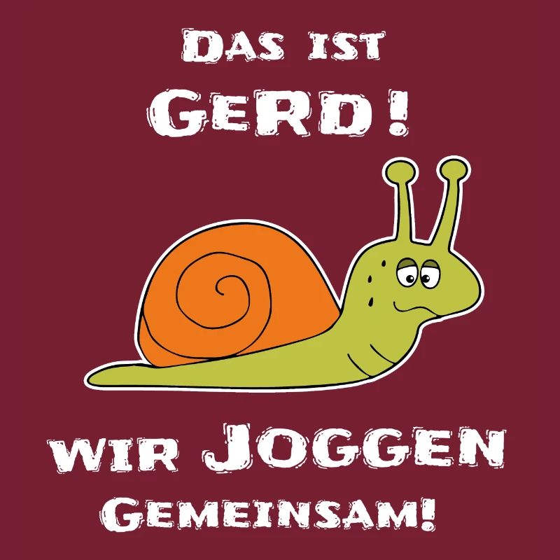 Funny Snail Jogging