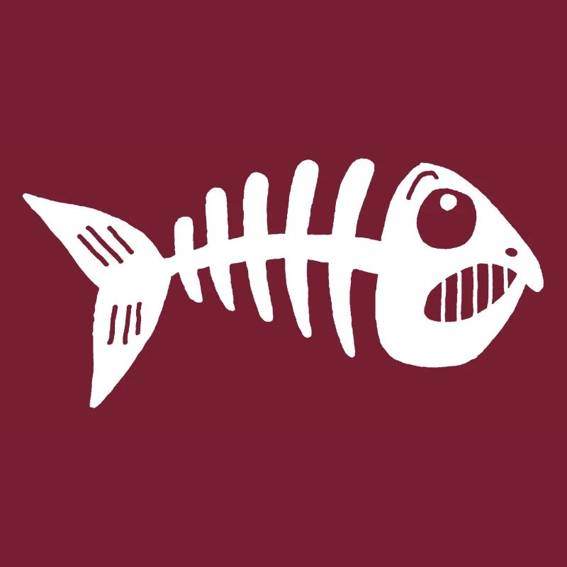 Fisch-Skelett