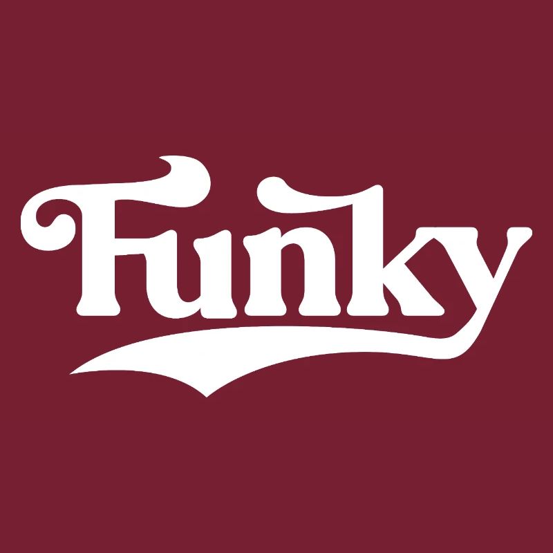 Logo rétro Funky Script