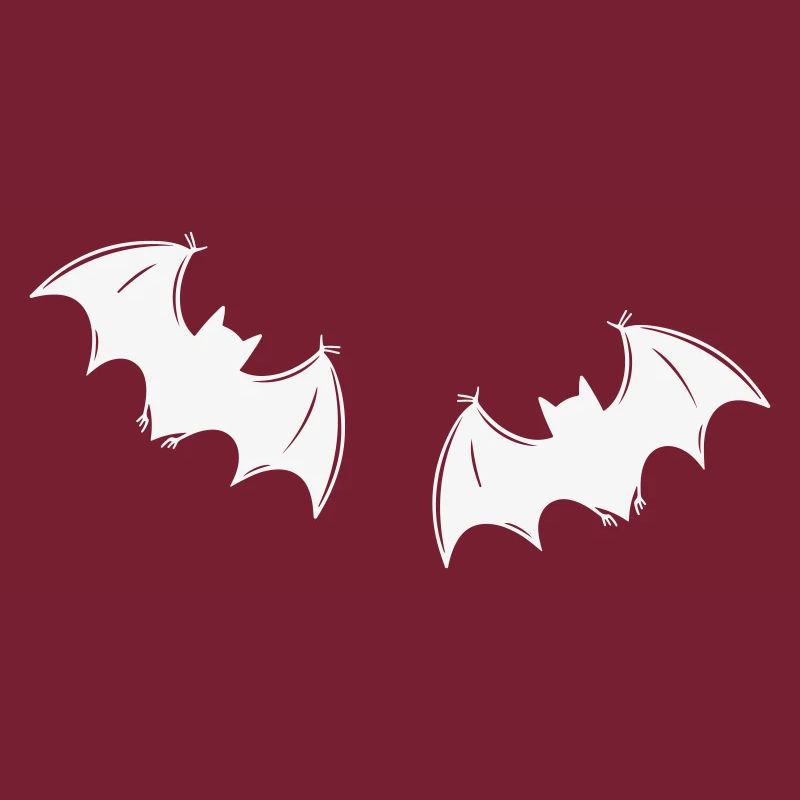 Gray bats in night flight