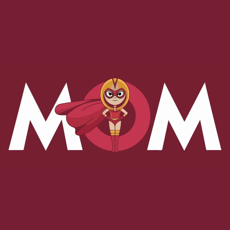 Conception d’autonomisation de maman super-héroïne