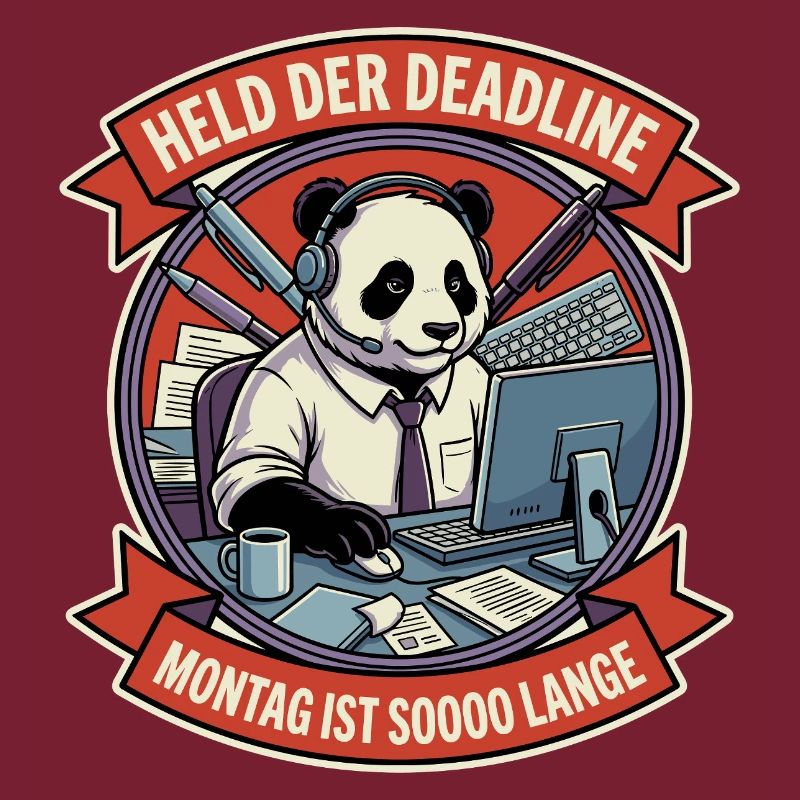 Held der Deadline Panda am Montag