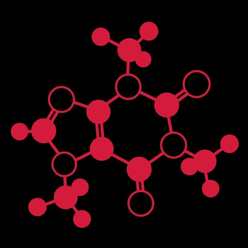 Koffein - Molekül - 1c