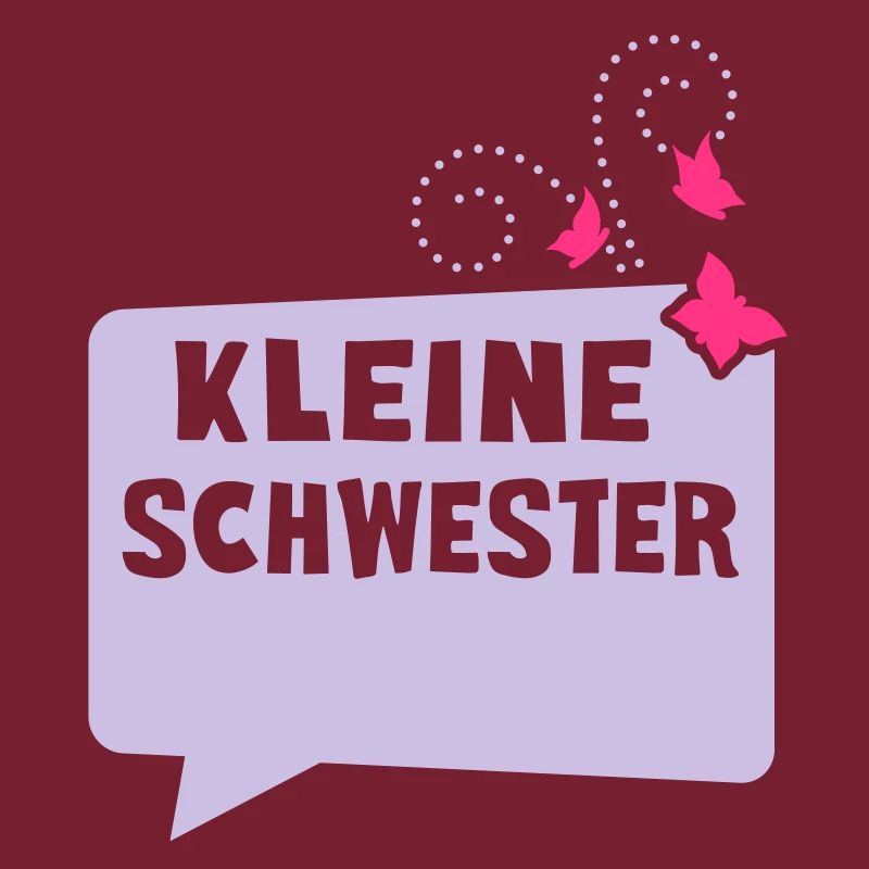 Kleine Schwester - Sprechblase