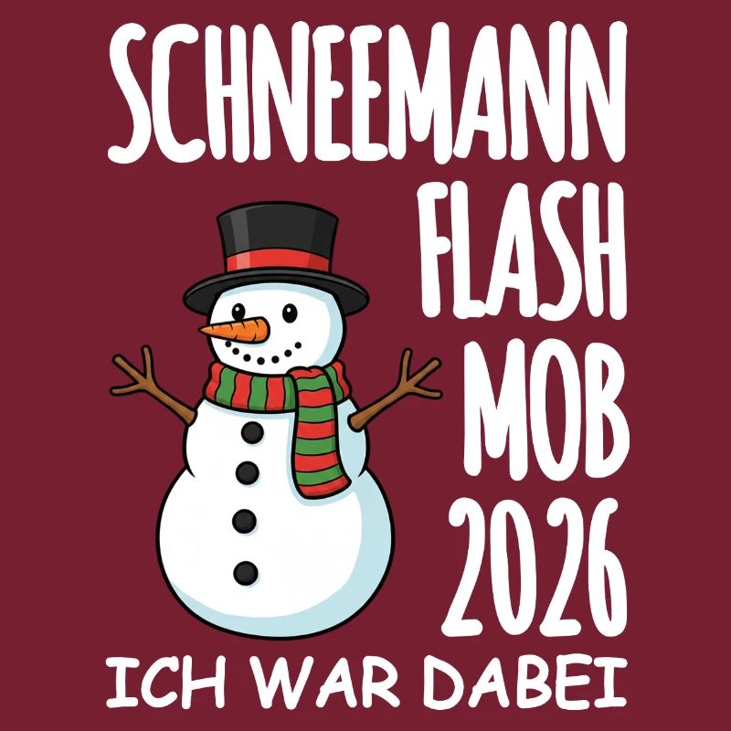 Schneemann Flashmob
