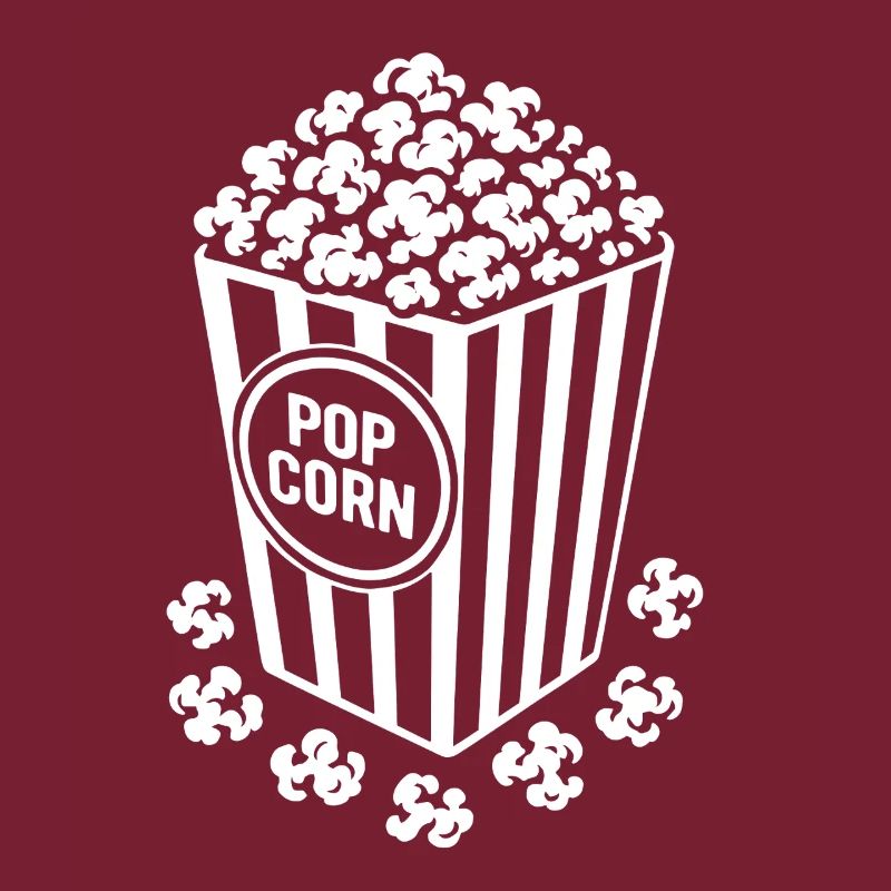 Frisches Popcorn - knusprig, lecker - Geschenk