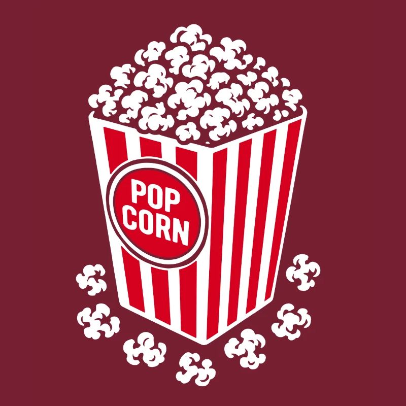Frisches Popcorn - knusprig, lecker - Geschenk