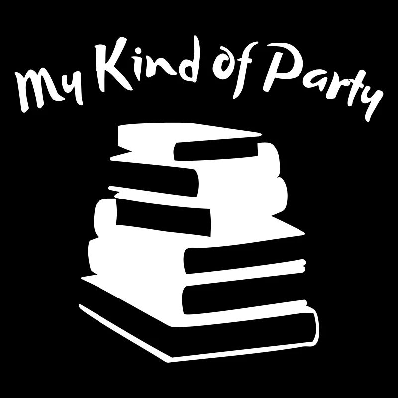 Bücher Nerd, Bücherwurm 2farbig