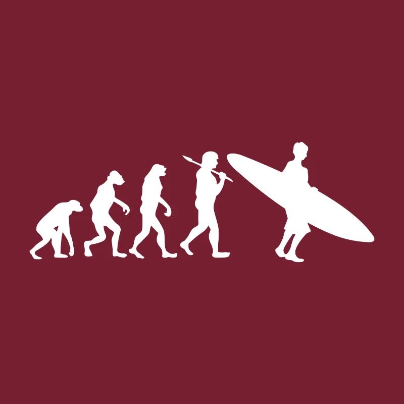 Evolution Surfer surfen Geschenk surfing Sport