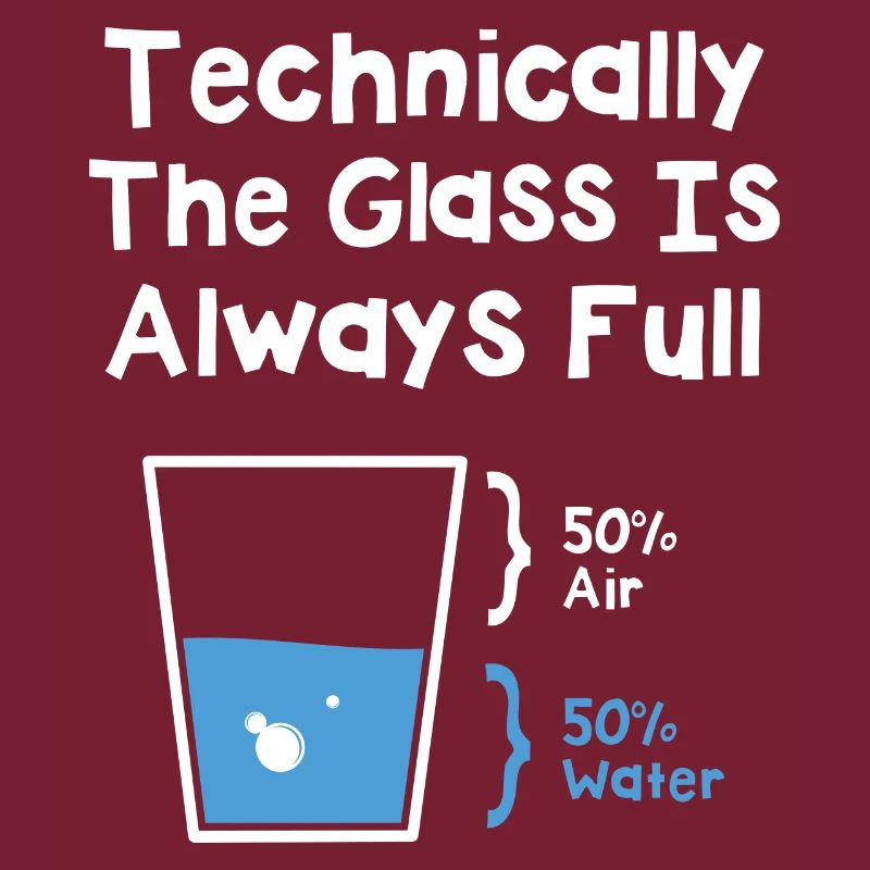 Technically The Glass Is Always Full