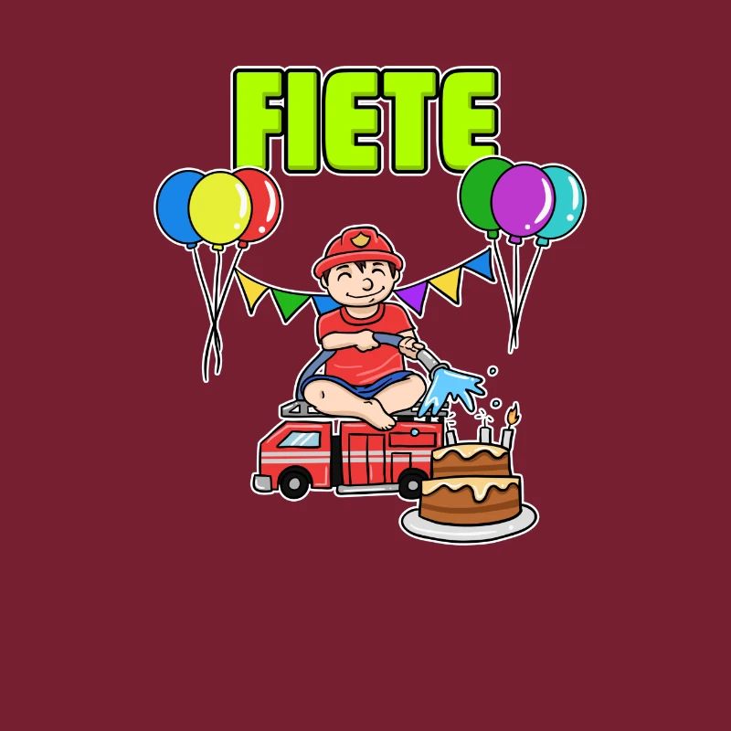 Fire Brigade Fiete gift