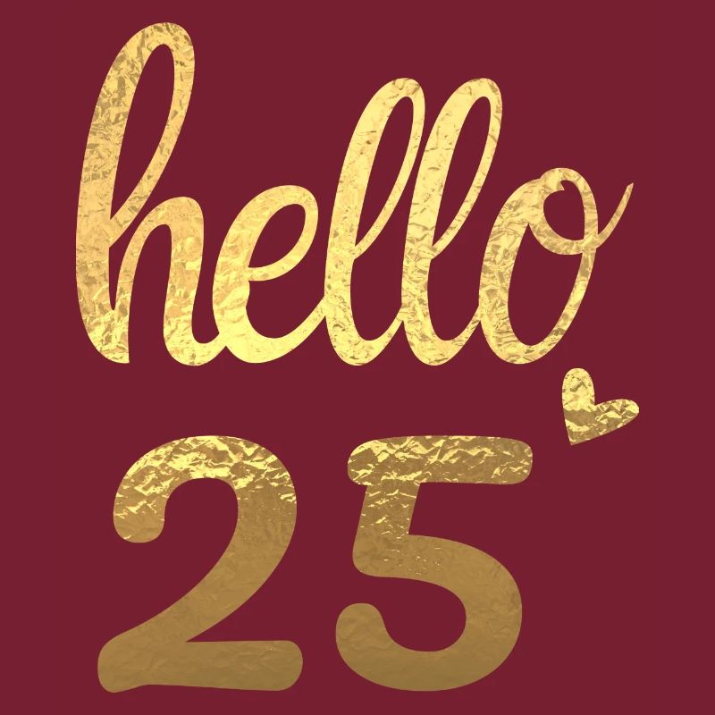 Hello 25 doré