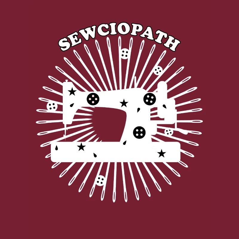 Sewing Machine Design - White