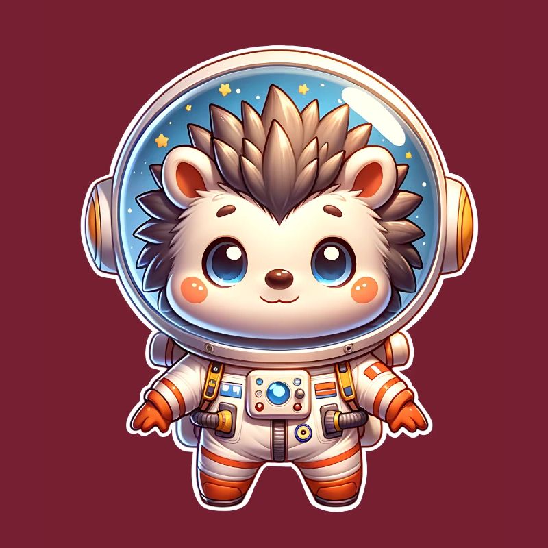 Hérisson Astronaute