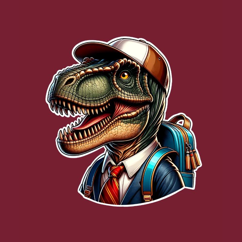 Dinosaurier Schule Einschulung