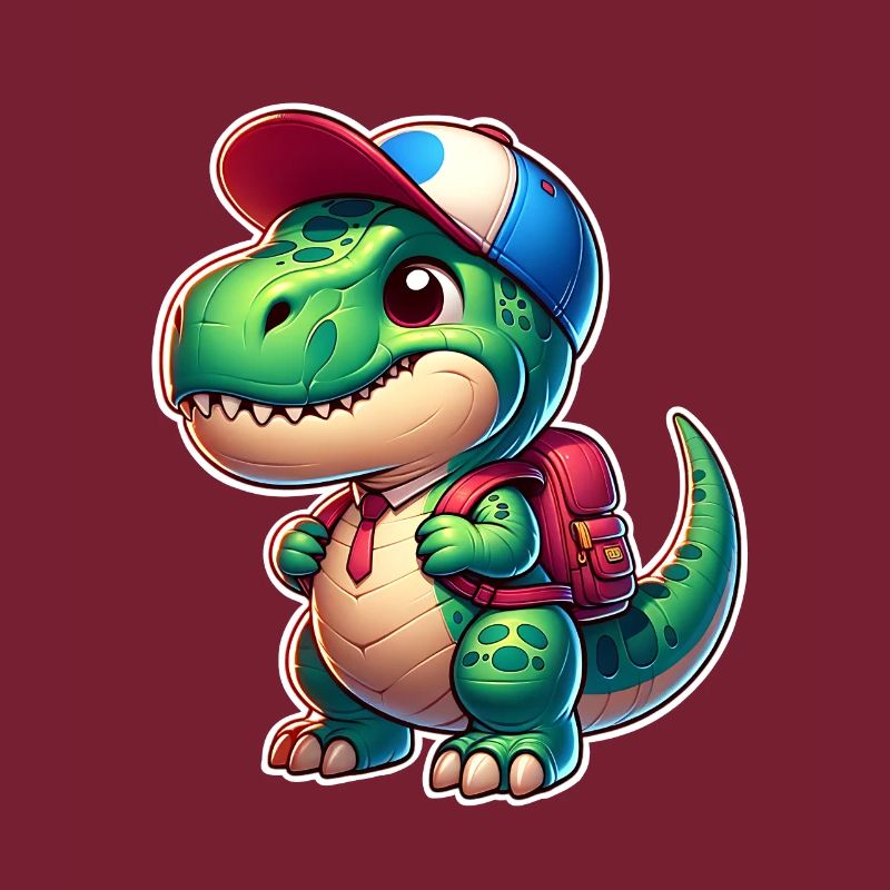 Dinosaurier Schule Einschulung Schulkind